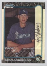 1999 Bowman Chrome Refractor Ryan Anderson #96 0t08