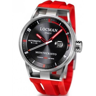 Locman Men's Montecristo Titanium Watch 051100BKFRD0GOR