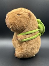 Capybara Stuffed Plush Toy Turtle Backpack Soft Plush Animal 10"
