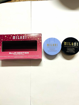 Milani Conceal + Perfect Blur Out Translucent Powder 0.17 oz Talc-Free Vegan