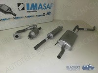 Imasaf Auspuff Komplett+Kat FüR Vw Golf 3 Iii+Golf 4 Iv Cabrio 1.8 55KW Bj 91-95