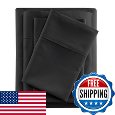 Madison Park Sheet Set Cotton Rich 600Tc Moisture Wicking Cooling Sheets All