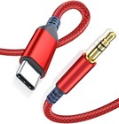 USB-C to 3.5mm Audio Aux Cable Adapter for iPhone 16/15/ iPad Pro/Samsung Galaxy