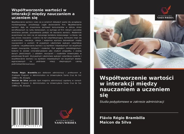 FláVio RéGio Brambilla (U. A.) | Wspó¿Tworzenie Warto¿Ci W Interakcji Mi¿Dzy...-image