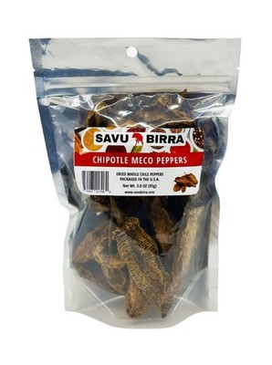 Whole Dried Chipotle Meco Peppers