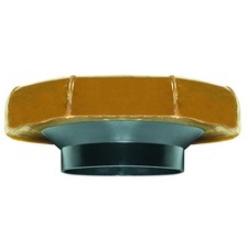 Fluidmaster 7516 Plastic Brown Flanged Wax Seal for 3 in. and 4 in. Waste Lines