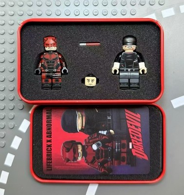 Abnormal Custom X Life Brick Minifigure Daredevil Suit