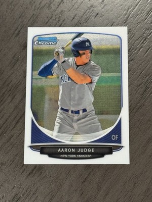 2013 Bowman Chrome Draft Aaron Judge #BDPP19