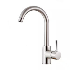 Single Handle Kitchen Bar Faucet and Single Hole Kitchen Sink Faucet in Matte Bl