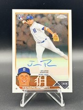 2023 Topps Chrome Jermaine Palacios Rookie Autograph Auto RC #RA-JP Tigers