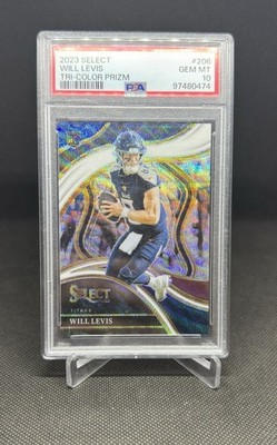 2023 Panini Select - Club Level Will Levis #206 Tri-Color Prizm /149 (RC)