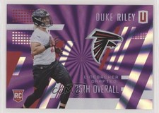 2017 Panini Unparalleled Class of 2017 Rookie Purple 13/149 Duke Riley #282 0b2