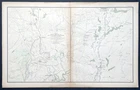 1800's Antique CIVIL WAR Atlas Map RED RIVER VALLEY Louisiana SHREVEPORT