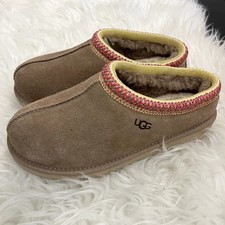 NEW UGG Tasman Slipper Shoes Tan Suede Leathe...