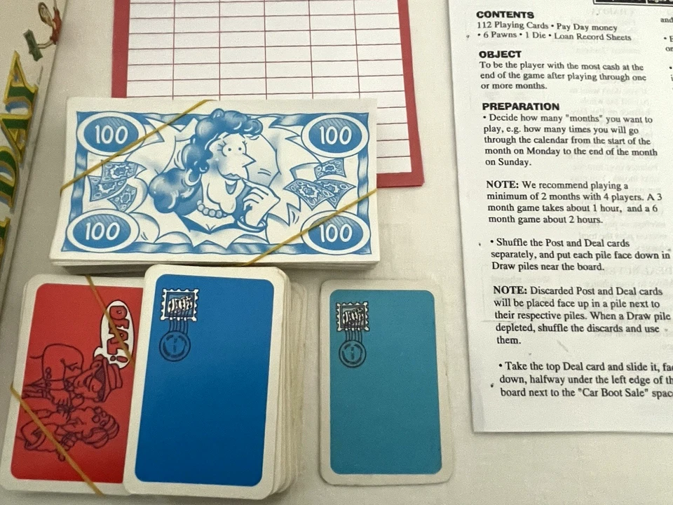 Vintage Payday Board Game Waddingtons Hasbro 1994 complete - Image 4 of 4