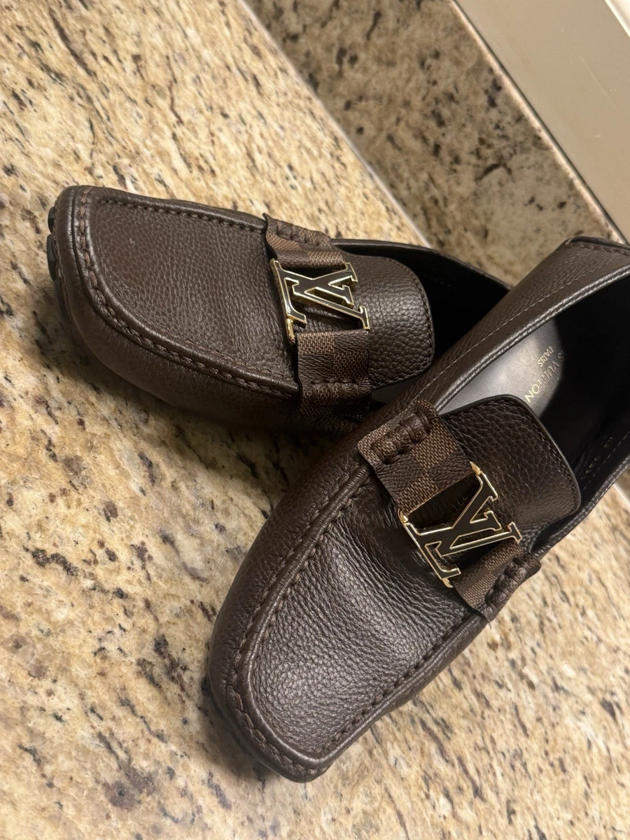 Louis Vuitton Moccasin Brown Casual Shoes for Men for sale - eBay