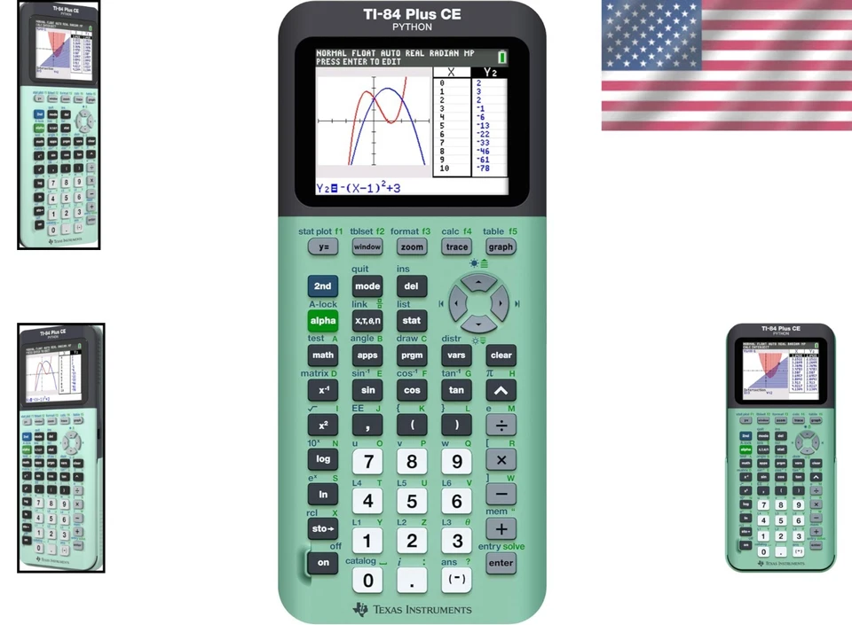 TI-84 Plus  Color Graphing Calculator, Mint - Image 2 of 4
