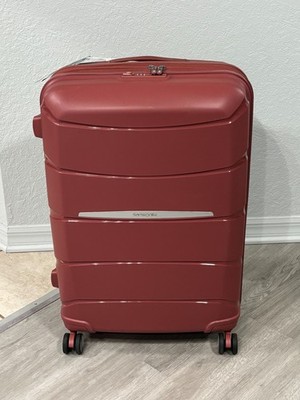 Samsonite Outline Pro Medium Spinner Suitcase Color: Mars Red