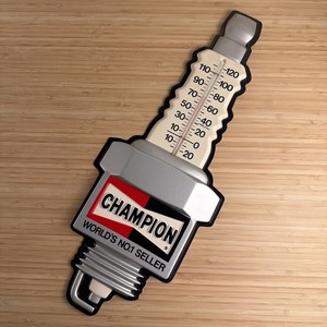 Champion Spark Plug Sign Vintage | eBay