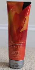 BRAND NEW Bath and Body Works Sensual Amber Body Cream (8 oz/226 g)
