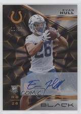 2023 Panini Black Rookies Citrine Auto 11/25 Evan Hull #123 Auto 16wc