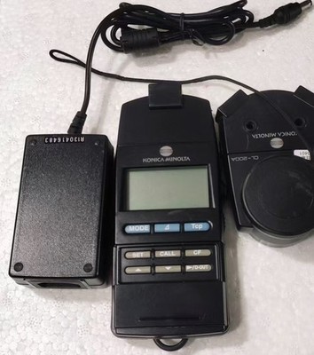Konica   CL-200A Chroma Meter With Meter Head / Color Temp - Lan Head #zc