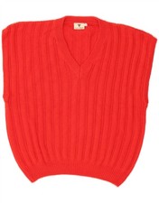 ADLER Womens Vest Tank Top IT 42 Medium Red DF34