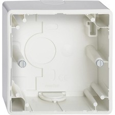 Merten Aufputz-Gehäuse 1fach 512119 polarweiß Kunststoff M-SMART M1 ARTEC