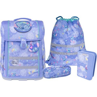 McNeill PERFECTO Schulranzen Set, 5tlg. DISNEY-STITCH II