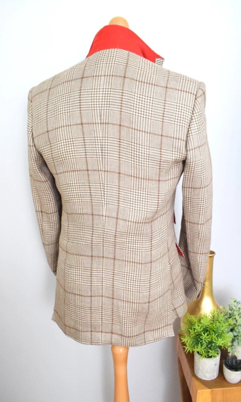 ALEXANDER KRAFT Linen Wool Silk Signature Jacket €1250 Size 36R/46R Small Slim - product detail image 11