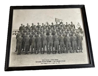 Military Photo 19513rd Battalion 10th Company Fort Bragg 82nd Airborne Division