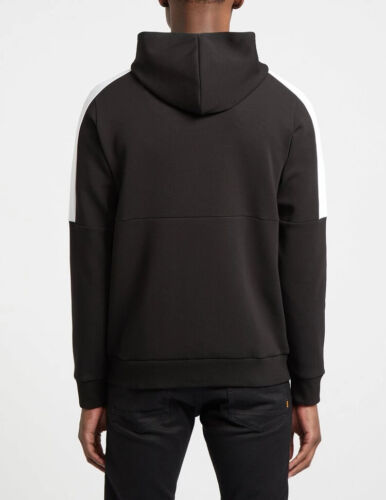 Felpa con cappuccio Premium da uomo BOSS nera top designer HUGO Casual Street XL - Foto 2 di 6