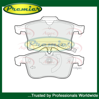 Premier Front Brake Pads Set Fits Vauxhall Astra Zafira Meriva Combo 93176115