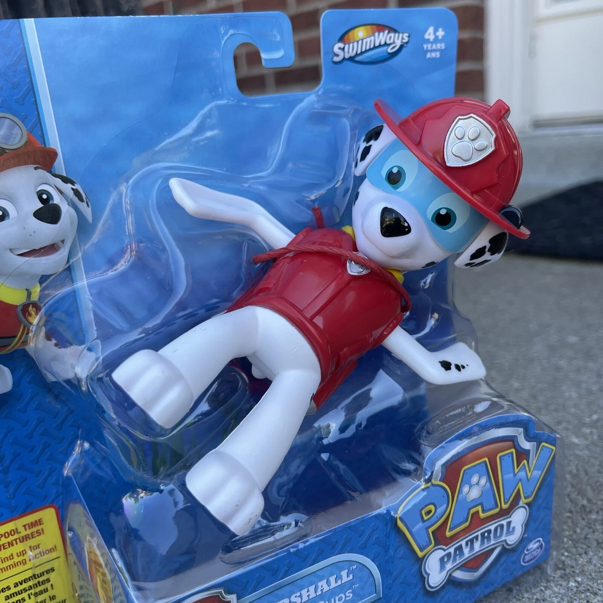 Paw patrol bath sales paddlin pup marshall