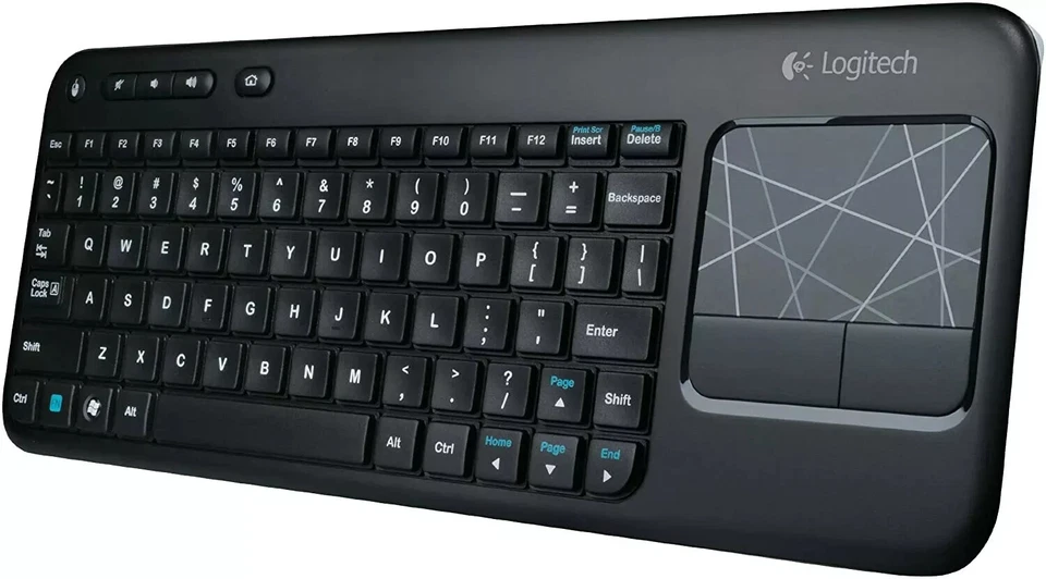 Logitech K400  Wireless Keyboard Built-In Multi-Touch Touchpad US Layout - Image 2 of 4