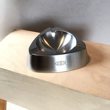 Rare Vintage Kool Metal Triangular Ashtray — Tobacciana
