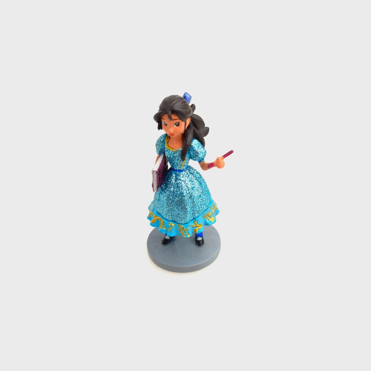 Disney Princess Elena Of Avalor 3" Tall Figure Blue Dress Kid's Toy USA  Seller | eBay