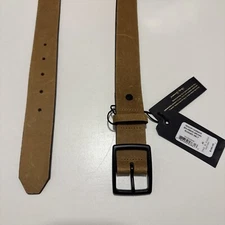 Rag & Bone Natural Bourbon Brown Rugged Leather  Belt Size 40” England $160