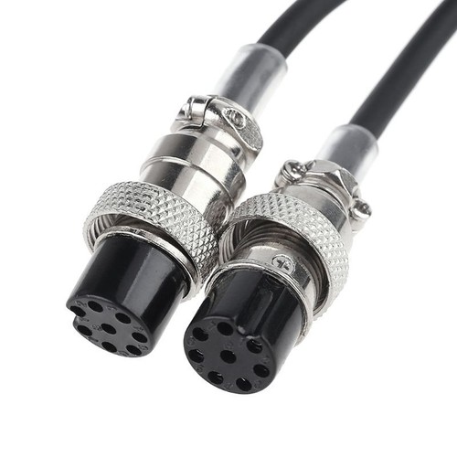 8Pin Female to 8 Pin Female Aviation Mic Cable for Transceiver MC-60 - Zdjęcie 6 z 8