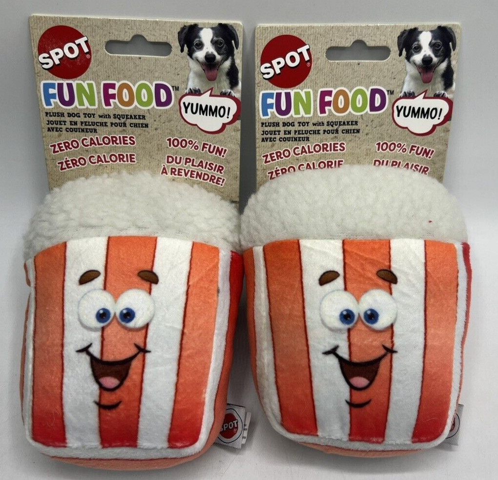 Dog Toys Approx. 5" Popcorn With Squeaker