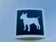 10 - 400 Staffordshire bull terrier / pitbull dog stencils for etching glass