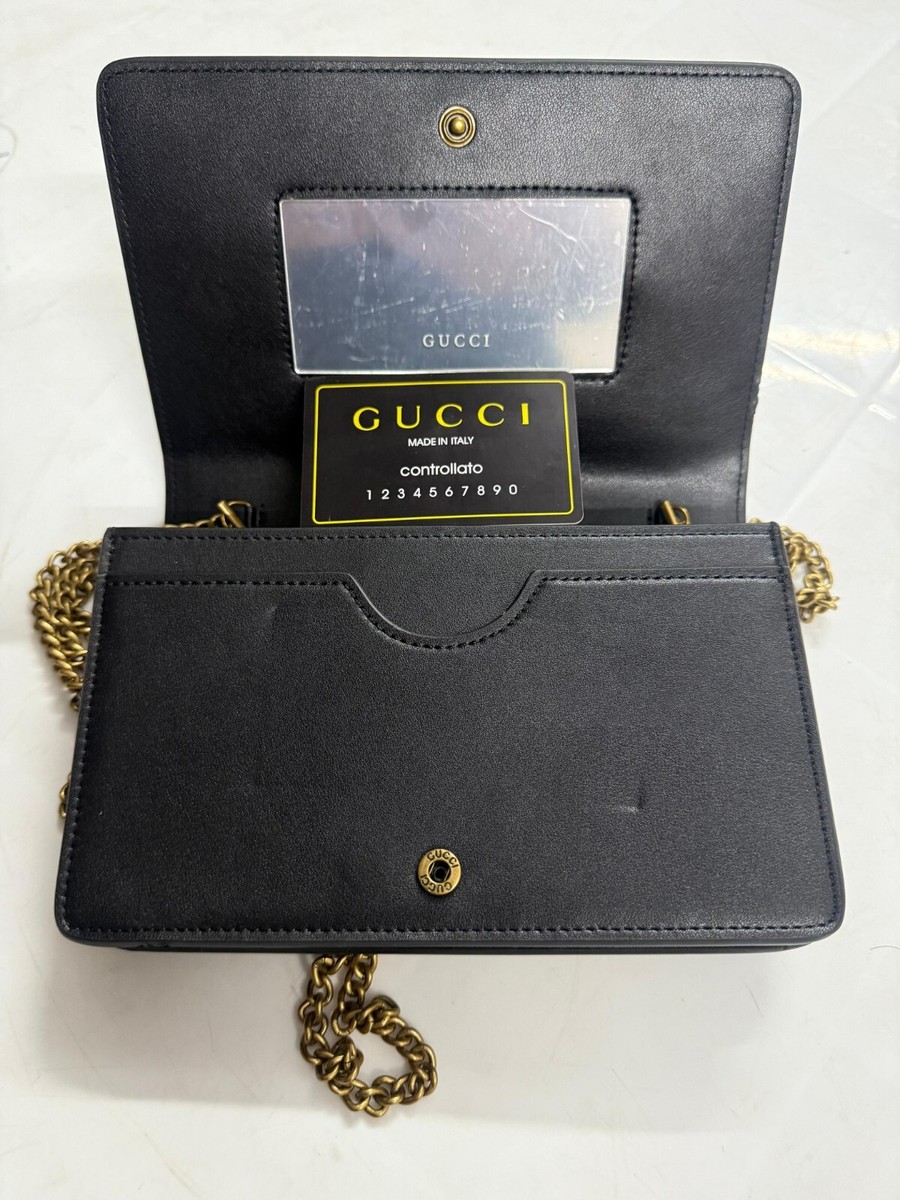 Gucci GG Matelasse Chain Wallet For Women. | eBay