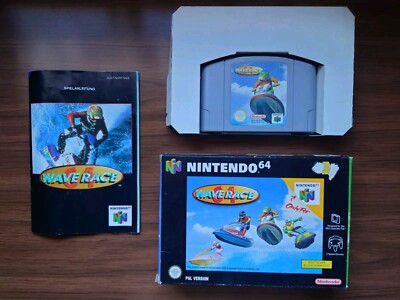 Wave Race 64 / N64 / Nintendo (OVP + Spiel + Anleitung)