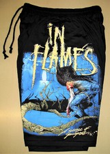 In Flames A Sense Of Purpose Heavy Metal Band Cotton Shorts Sweatpants Free Size