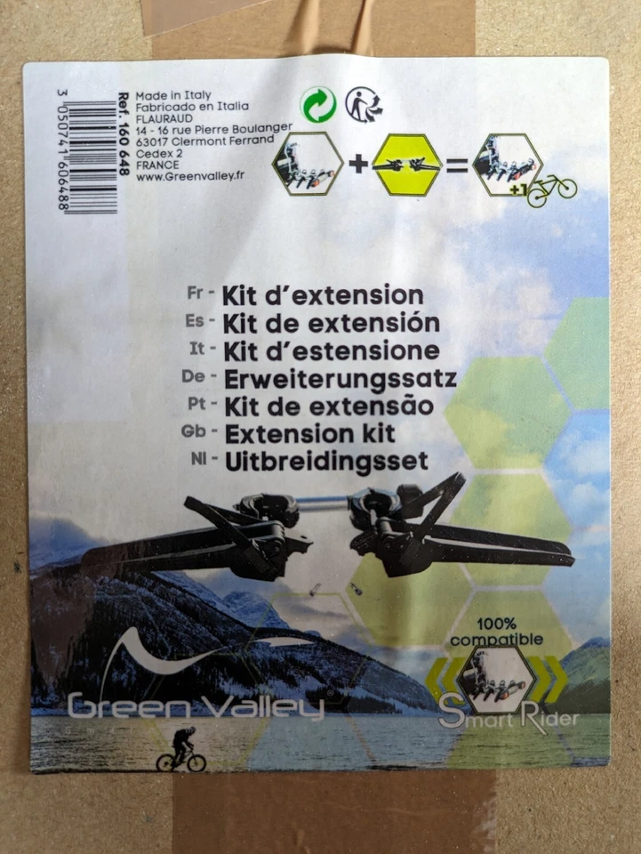 Erweiterungsset für Fahrradträger auf Anhangerkupplung Green Valley 160648 - Bild 4 von 4