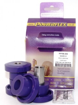 2 x Powerflex PFF66-202 vordere PU Buchsen Querlenker Saab 9-5 YS3E (Nr.1)