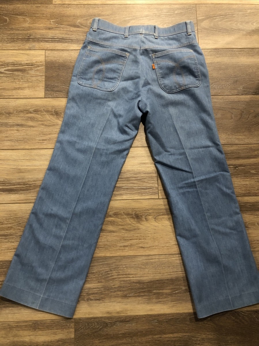 Vintage Levis Action Slacks Orange Tab Jeans Measured 30x29 Vintage Levis Action Slacks Orange Tab Jeans Measured 30x29