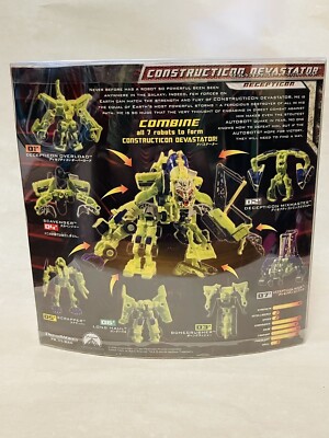 Takara Tomy Transformers ROTF EZ Collection Devastator G1 Colors