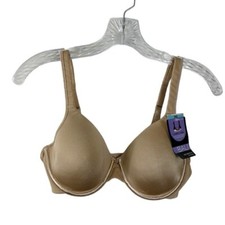 Bali Women's 34C One Smooth U Full Coverage Bra Beige Style 3470 NWT