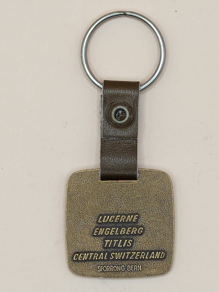 Vintage Mt Titlis Engelberg Switzerland Keychain Cable Car Gondola eBay